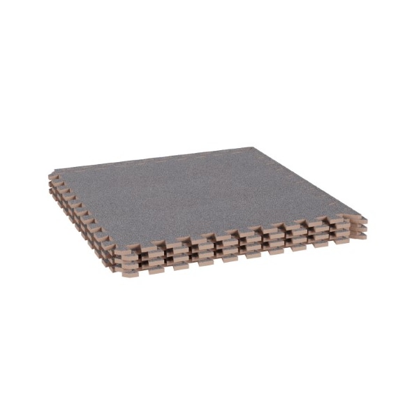 Fleming Supply Fleming Supply Carpeted Foam Tiles and Borders, 24x24 615543XOU - main